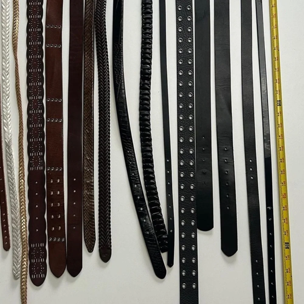 Anthropologie Ralph Lauren Lucky Brand  Via Spiga  Vintage Belt Collection Lot - Picture 6 of 8